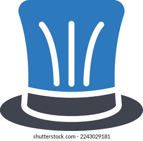 hat Vector illustration on a transparent background. Premium quality symmbols. Glyphs vector icons for concept and graphic design.