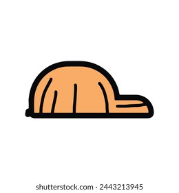 hat vector image and background texture