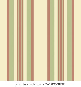Hat vertical stripe fabric, screen seamless texture vector. Sollage pattern lines background textile in light and green colors palette.