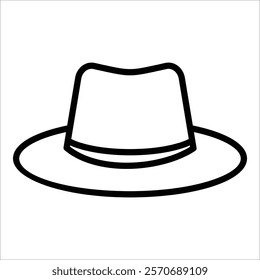 Hat Vintage Icon Element For Design