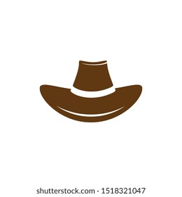 Hat West vector icon illustration design template