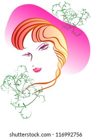 hat woman