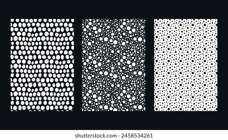 Hatch drawing pen ink and crosshatch draw pencil sketch. Doodle scratch style black background. Set of abstract doodles.