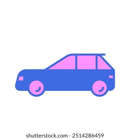 Hatchback Car for Transportation Icon