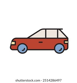 Coche Hatchback para Transporte Icon