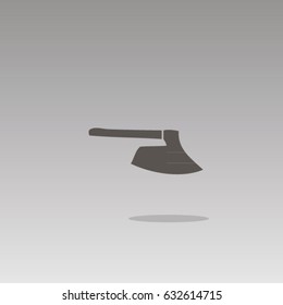 hatchet-vector-icon-grey