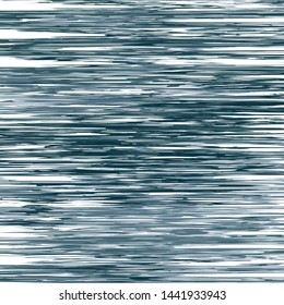 Hatching Blue Ocean Water Background, Sea Wavy Nautical and Marine Kids Texture, Reflection Surface of the Water, Yachting Army Military Hunting Camouflage Uniform Pattern