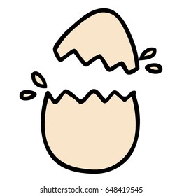 Hatching Egg Cartoon