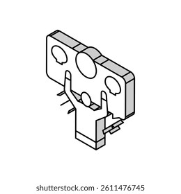 hate crimes isometric icon vector. hate crimes sign. isolated symbol illustration