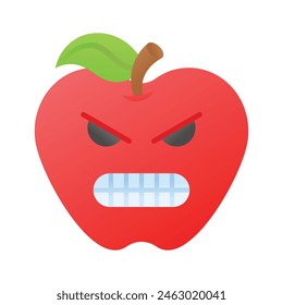 Hate emoji vector design in trendy style, ready to use icon