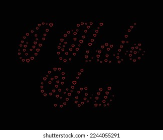 I Hate You design vector template