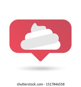 haters dislike message concept social network vector illustration