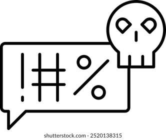 Haters Vector Line Icons Design