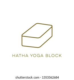Hatha yoga block
