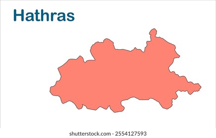 Hathras subdivision map, Hathras District, Uttar Pradesh State, Republic of India, Government of  Uttar Pradesh, Indian territory, Eastern India, politics, village, tourism