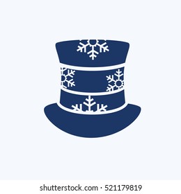 Hat,Merry christmas,clean vector