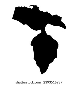 Hato Mayor province map, administrative division of Dominican Republic. Vector illustration.