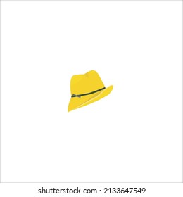 Hats fashion clothes stylish man wardrobe cartoon vector design