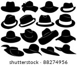 Hats illustration