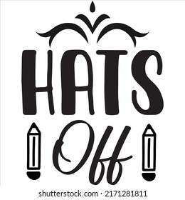 hats off t shirt