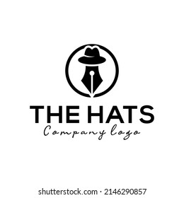 idea de diseño del logotipo del icono de la herramienta de lápiz	
