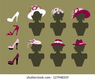 hats and shoes