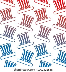 hats with usa flag pattern