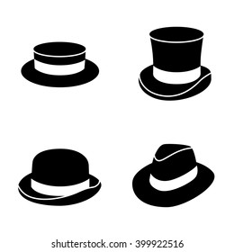 Hats vector icons