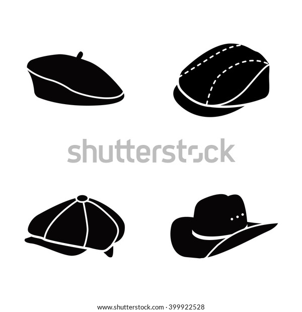 Hats Vector Icons Stock Vector (Royalty Free) 399922528