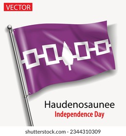 Haudenosaunee flag national independence day vector flags in America 