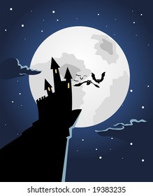 Haunted Castle-vector