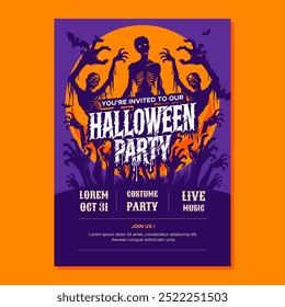 Haunted Forest Halloween Spree Flyer Template