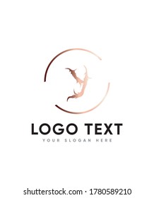 Haunted hand drawing letter type Y logo template, Vector logo for business and company identity