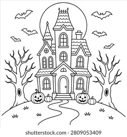 Haunted House and Bats