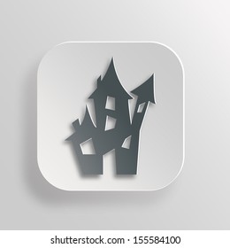 Haunted house icon
