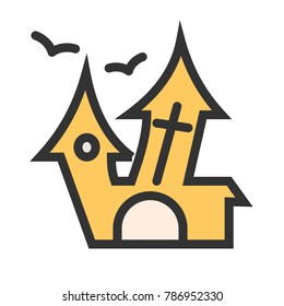 Haunted House Icon