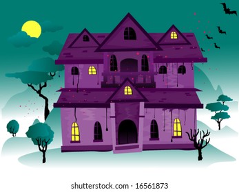 Haunted House - Vector