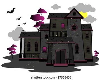 Haunted House - Vector