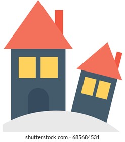 
Haunted House Vector Icon

