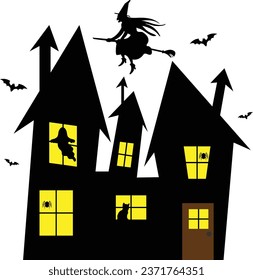Vektorbild- oder Clipart-Kunst des Häusers 