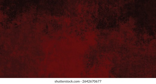 Haunted House Vibe with Red and Black Grunge Texture

