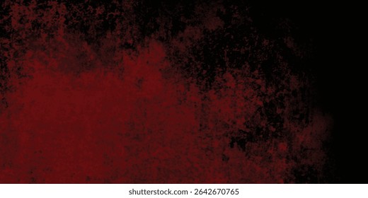 Haunted House Vibe with Red and Black Grunge Texture

