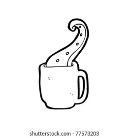 haunted mug cartoon