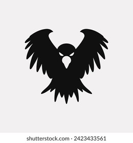 Haunting harpy icon - Simple Vector Illustration