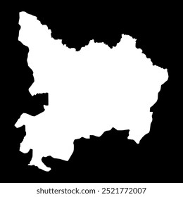 Haut Uele province map, administrative division of Democratic Republic of the Congo. Vector illustration.