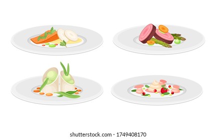 フルコース料理 のイラスト素材 画像 ベクター画像 Shutterstock
