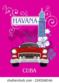 Havana cuba background