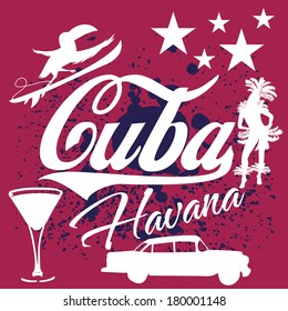  havana cuba vector art
