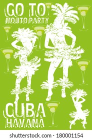  havana cuba vector art