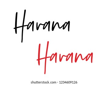 Havana vector quote 